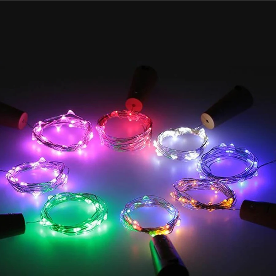 10Pcs/lot Wine Bottle Lights 75CM 1M 2M Cork Shaped LED Copper Wire String Lights Christmas Lights for Festival Wedding Party 10Pcs/lot Wine Bottle Lights 75CM 1M 2M Cork Shaped LED Copper Wire String Lights Christmas Lights for Festival Wedding Party