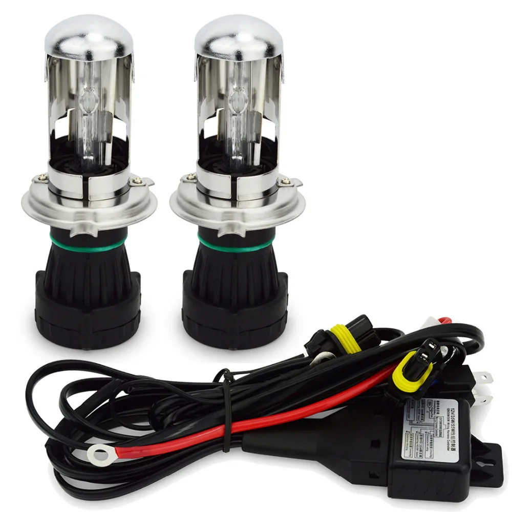 1pair ac 12V 55w hid xenon bulb h13 3 hid bulb Bi xenon h4 bixenon