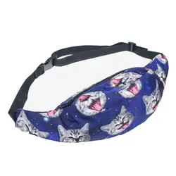 Бум сумка Fanny Pack фестиваль пояс Сумка путешествия Праздник Бум Сумка бумажники (синий)