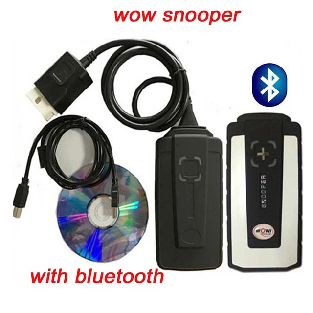 

5pcs/lot DHL vd ds150e cdp wow cdp snooper with Bluetooth V5.008 R2 vd tcs cdp pro for delphis WOW SNOOPER OBD OBD2 Scanner