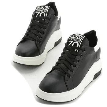 

Flats Women Shoes High Quality Lace Up Leather Casual Shoes Women Working Shoes Comfortable AA40100