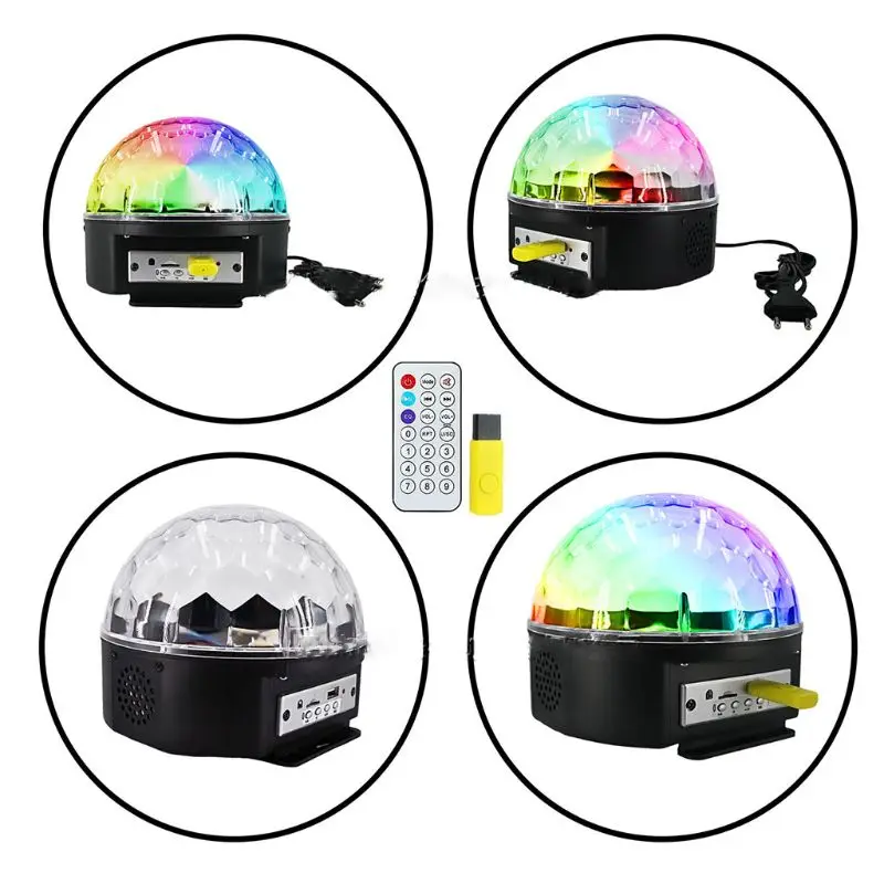 

Ceiling Night Lamp Projector Bluetooth Speaker LED Lights Controller Creative Design Party Supply