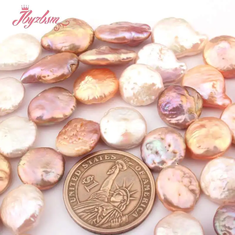 

13x17,13-14mm Multicolor Freshwater Pearl Beads Natural Stone Beads For DIY Necklace Earring Jewelry Making 14.5" Free Shipping