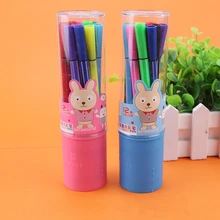 Coloffice, детская живопись, 12 цветов, нетоксичный цвет, моющиеся фломастеры маркеры для рисования, художественные принадлежности, художественное Рисование маркером, набор