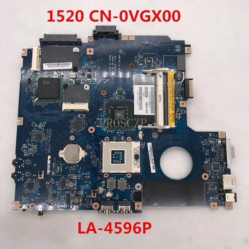 Free shipping For Vostro 1520 V1520 Laptop motherboard CN-0VGX00 0VGX00 VGX00 KML50 LA-4596P GM45 DDR2 working well | Компьютеры и