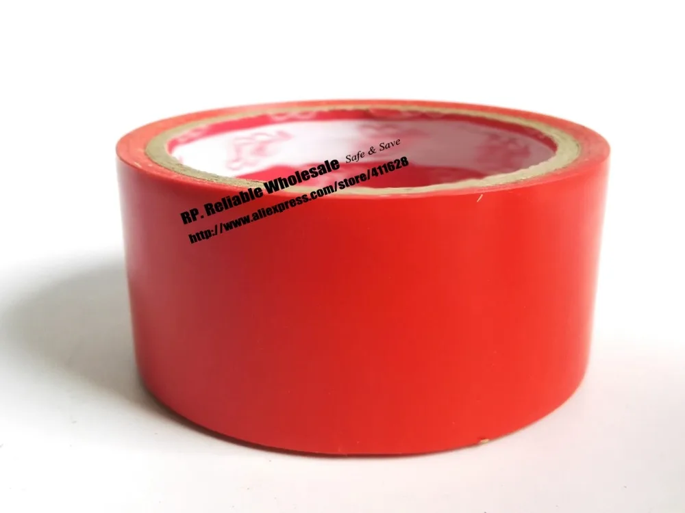 

1x 4.5cm * 18 meters Adhesive Floor Warning Tape Sticky /Work Area Caution Tape / Ground Attention Tape Red