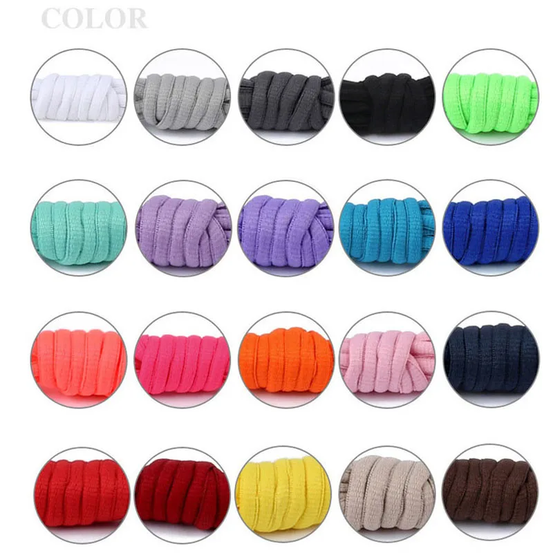 3Pairs Sport Lace Semi-circular Sneakers Bandwidth 0.6 cm Casual Lace Fashion Plain Laces Suitable for Outdoor Shoe Sales Leader