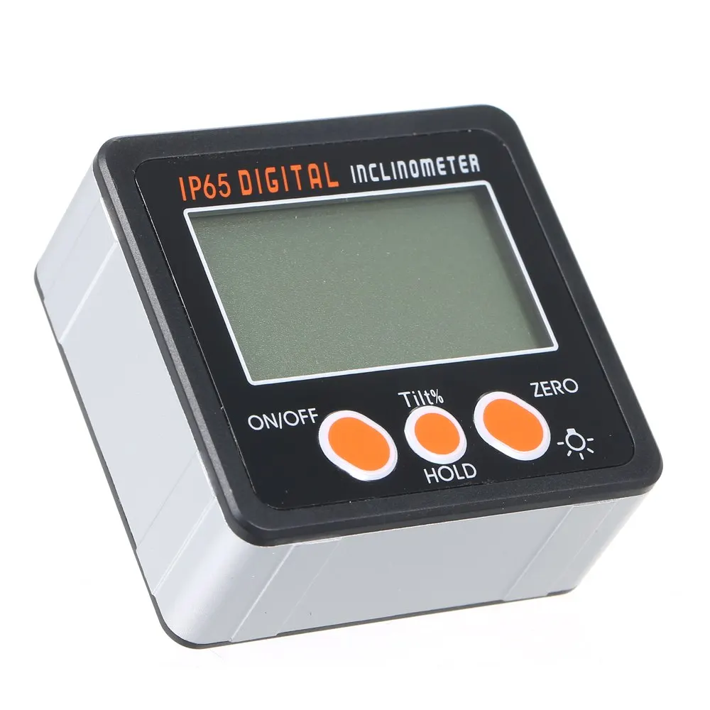 

Digital Inclinometer Waterproof Electronic Protractor 4 * 90 Degree Range Mini Digital Angle Gauge with Backlight