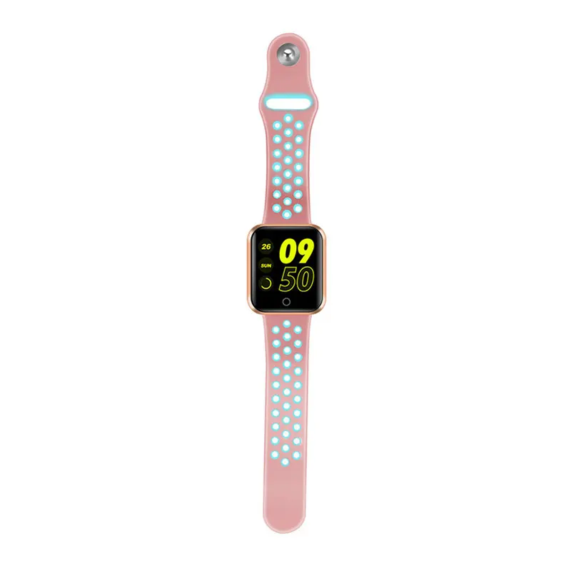 VERYFiTEK S226 Smart Watch Blood Pressure Heart Rate Monitor IP67 Fitness Bracelet Watch Women Men Smartwatch for IOS Android - Цвет: Pink