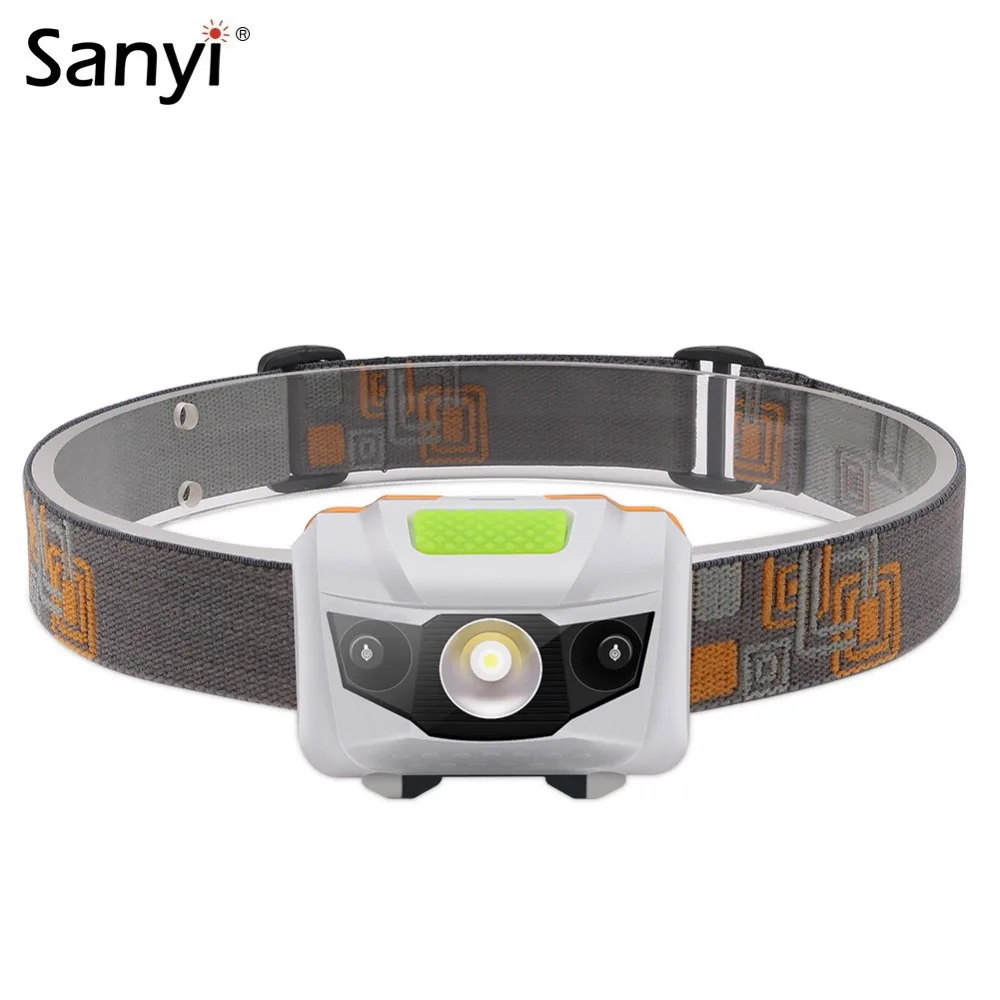 

Mini 600lm R3 + 2LED Headlight Headlamp 4 Modes Red+White Head Lamp Flashlight 3xAAA Torch Camping Hiking Fishing Outdoor Light