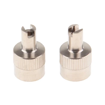 

Metal Slotted Head Valve Stem Caps & Core Remover Tool Motorcycle / Car Metal Slotted Slot Valve Cap Engine Valve Kit