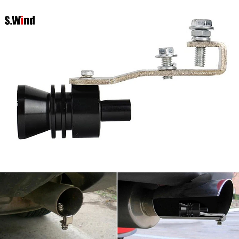 Universal Car Turbo Sound Whistle Muffler Exhaust Pipe Blow off Vale BOV Simulator Whistler Size XL | Автомобили и мотоциклы