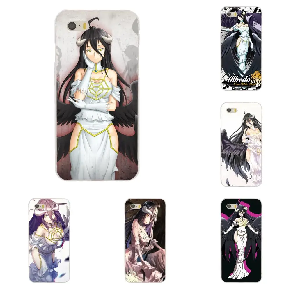Сексуальная аниме девушка Overlord Albedo для LG Nexus 5 5X G2 G3 mini spirit G4 G5 G6 K4 K7 K8 K10 2017 V10 V20 V30