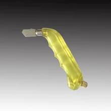 Ручной пластиковый резак для стекла с ручкой Противоскользящий ролик стеклорез SKD88