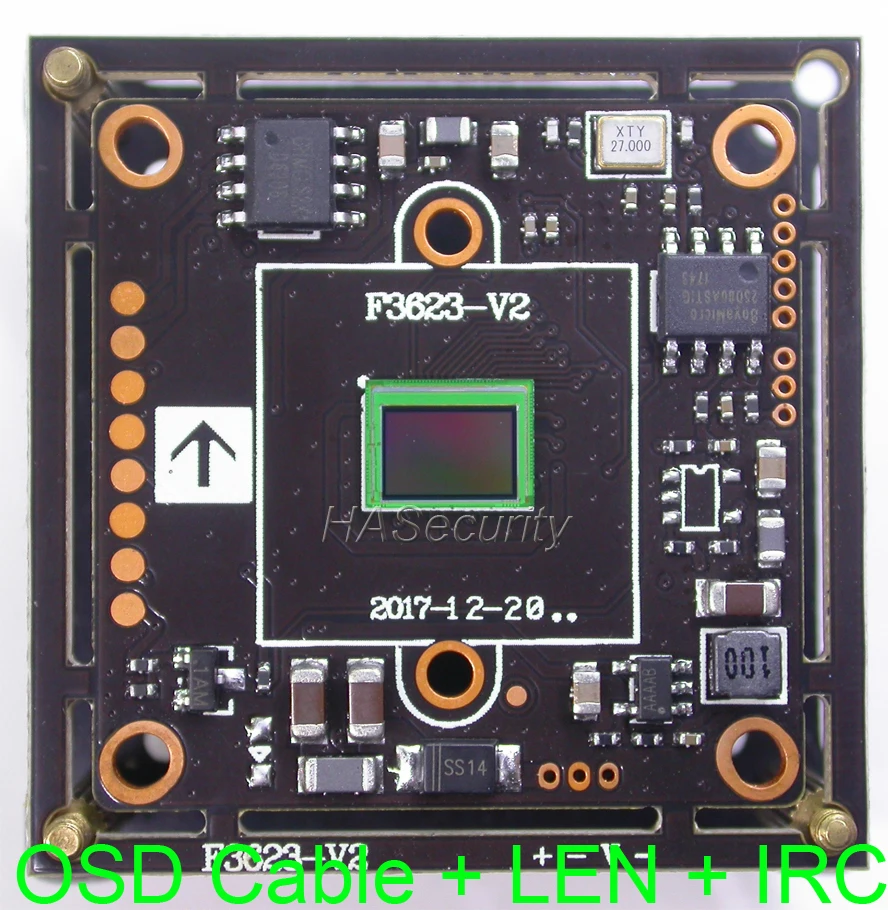 AHD H, TVI, CVI (1080P) / CVBS(D1) 1/2.9" Sony Exmor CMOS IMX323