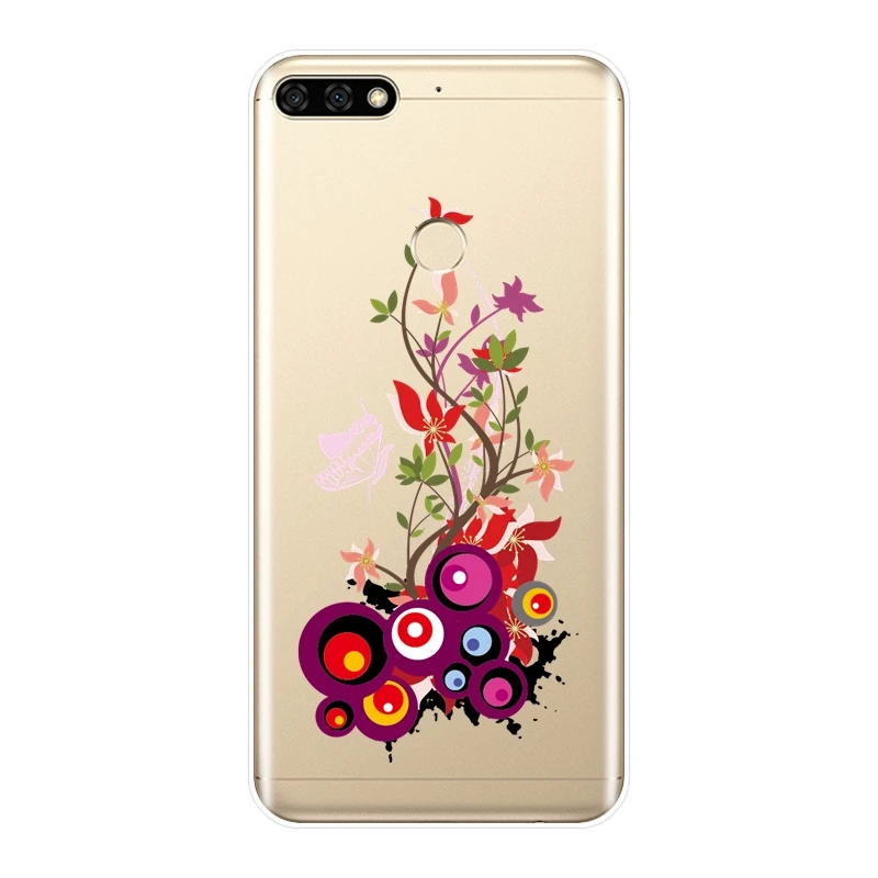 Мягкий чехол для телефона Huawei Honor 7 8 9 10 Lite 7S 7X 7A 7C Pro силиконовый накладка с
