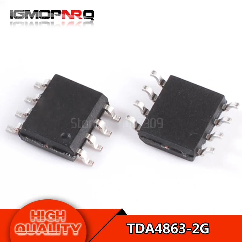 10pcs free shipping TDA4863 2G TDA4863 4863 2 SOP 8 Factor Correction ...