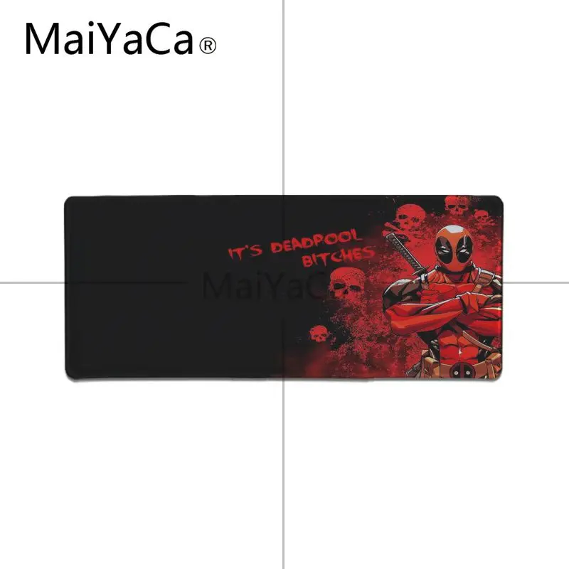 Высококачественный высокоскоростной новый коврик для мыши MaiYaCa Дэдпул Железный
