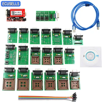 

High Quality New V1.3 Super UPA USB Programmer New Adapters + Free Testing ECU IC Car Key Tool