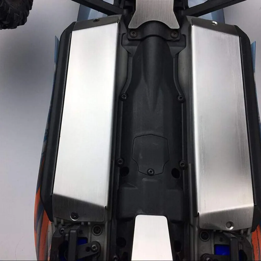 

2019 high quality Stainless Steel Chassis Armor Skid Plate for 1/10 Traxxas ERevo E-Revo 2.0 New 6.27