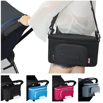 

Kidlove Baby Stroller Storage Basket Large Capacity Trolley Parts for Baby Cart without Shoulder Strap