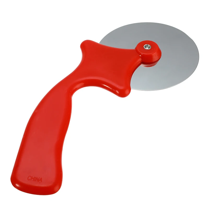 1pc Stainless Steel Practical Cutter Pizza Knife Cake Tools Pizza Wheels Scissors Ideal For Pizza, Pies, Waffles And Dough