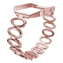 Del Нержавеющая сталь Браслет Смарт часы ремешок+ чехол для fitbit Blaze td1103 челнока