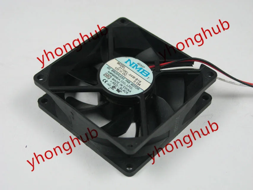 

NMB-MAT 3110KL-04W-B19 ABC DC 12V 0.13A 80x80x25mm Server Cooling Fan