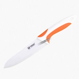 Timhome 6 дюймов Керамический нож шеф-повара для кухонный, для овощей резки фруктов Ножи - Цвет: Orange