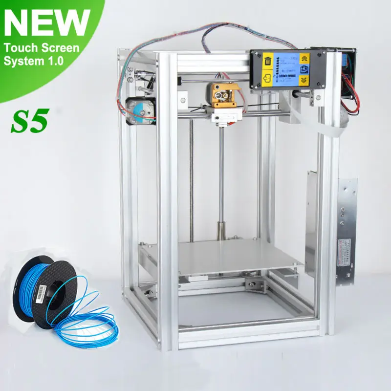 

2016 Free Shiping DIY 3d Printer Kit Full Metal Large Printing Size High Quality Precision Makerbot CoreXYCoreXY Structure Gift