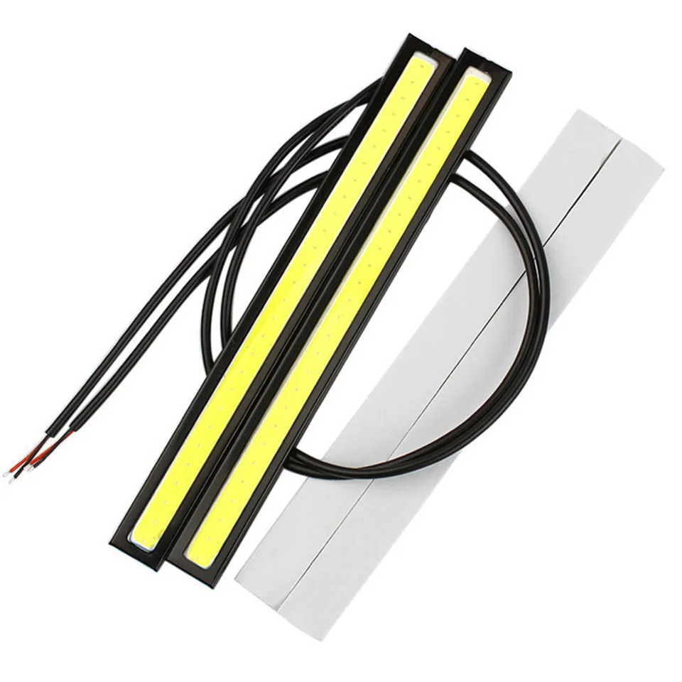 LAUTO 2PCS Daytime Running lights Led COB Fog Lamp Universal Waterproof Car Styling Led Day light DRL Lamp For Auto 17cm LAUTO 2PCS Daytime Running lights Led COB Fog Lamp Universal Waterproof Car Styling Led Day light DRL Lamp For Auto 17cm