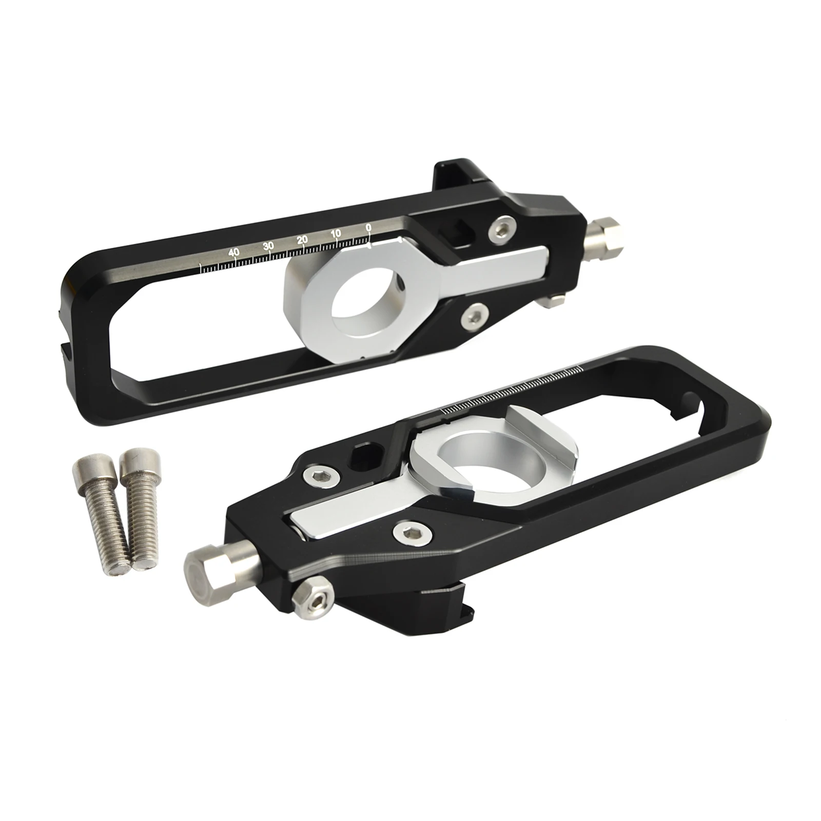 NICECNC Motorcycle CNC Rear Axle Chain Adjuster Tensioners For BMW S1000R S1000RR S 1000 R RR 2013-2018 HP4 2012-2015