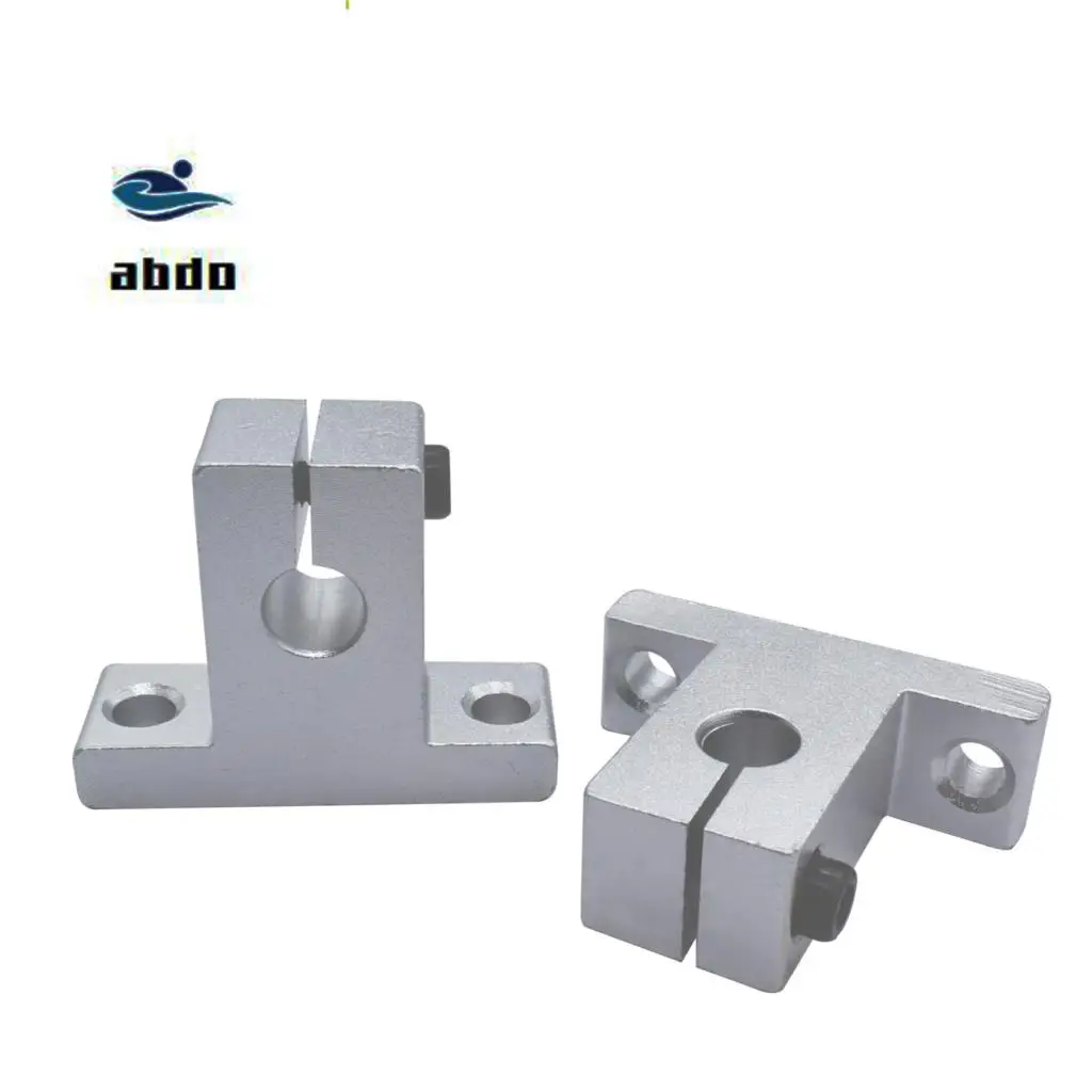 عالية الجودة 12 قطعة/الوحدة شحن مجاني SK12 12 ملليمتر الخطي تحمل السكك الحديدية رمح دعم XYZ الجدول CNC راوتر SH12A
