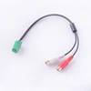 Biurlink Car Audio Parts RCA to Mini ISO 6 Pin Connector for Renault Cars ► Photo 2/3