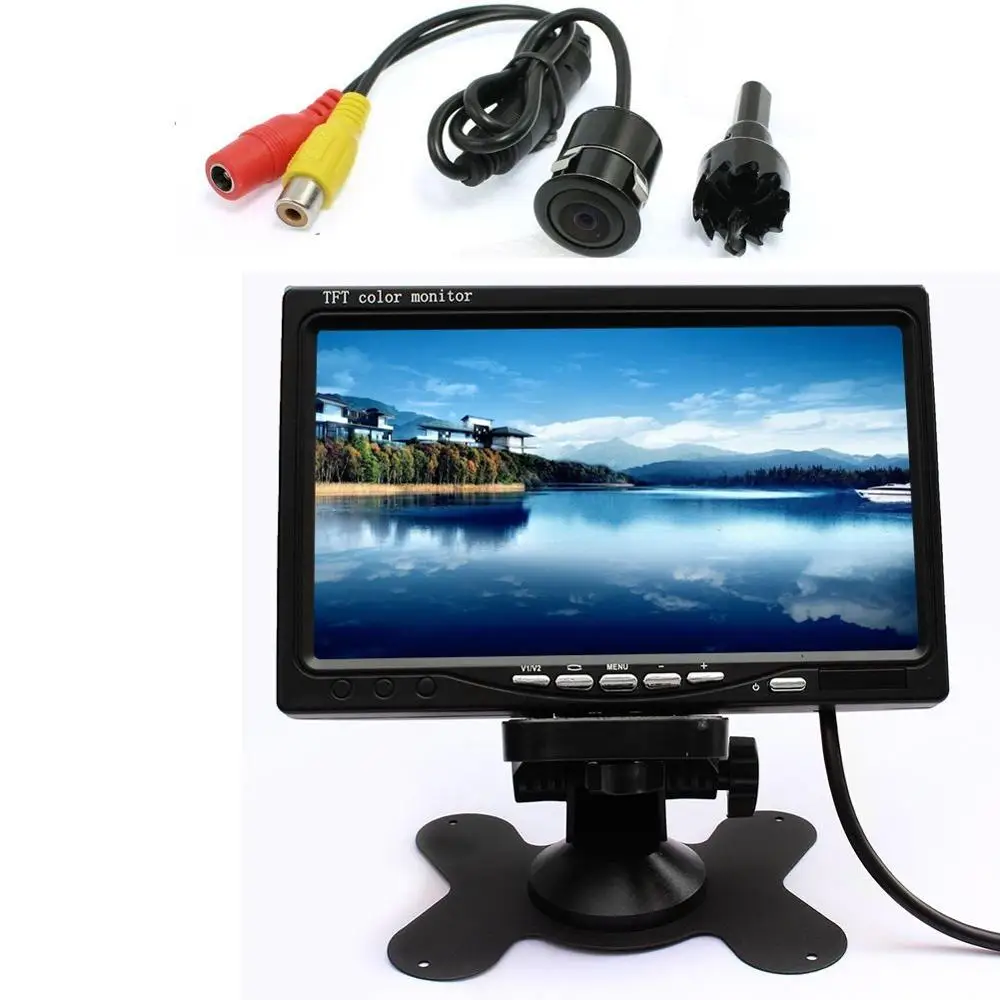 7 Inch Car Rear View Camera TFT LCD Digital Color Screen car Monitor