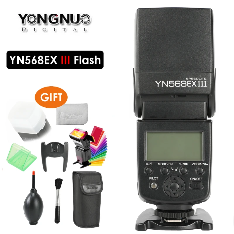 Ceny YONGNUO YN568EX III YN 568EX III TTL bezprzewodowa HSS Flash lampa błyskowa Speedlite do aparat Canon Nikon DSLR kompatybilny YN600EX RT II YN568EXII