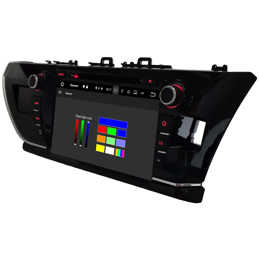 Perfect KLYDE 9" 4G WIFI Android 8.0 Octa Core 4GB RAM 32GB ROM Car DVD Multimedia Player Radio Stereo For Toyota Corolla 2013-2016 RHD 2