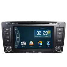 Free Ship Car DVD Player GPS Navigation System for Skoda Octavia Laura 2004 2005 2006 2007 2008 2009 2010 2011 2012 2013 RDS TV