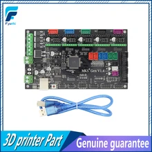Latest 3D printer MKS Gen V1.4 control board Mega 2560 R3 motherboard RepRap Ramps1.4 compatible, with USB For 3d Printer
