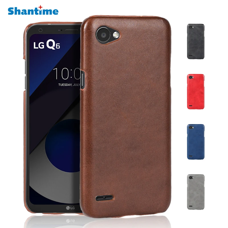 

New High Quality For LG Q6 Case Cover For LG Q6 PLUS Q6A Alpha M700 X600 X600K Vintage Business Case PU Leather Back Cover