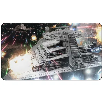 

Star Wars Destiny Playmat: Battle Spaceship Star Destroyer art playmat for trading card game 60cm x 35cm (24" x 14") Size