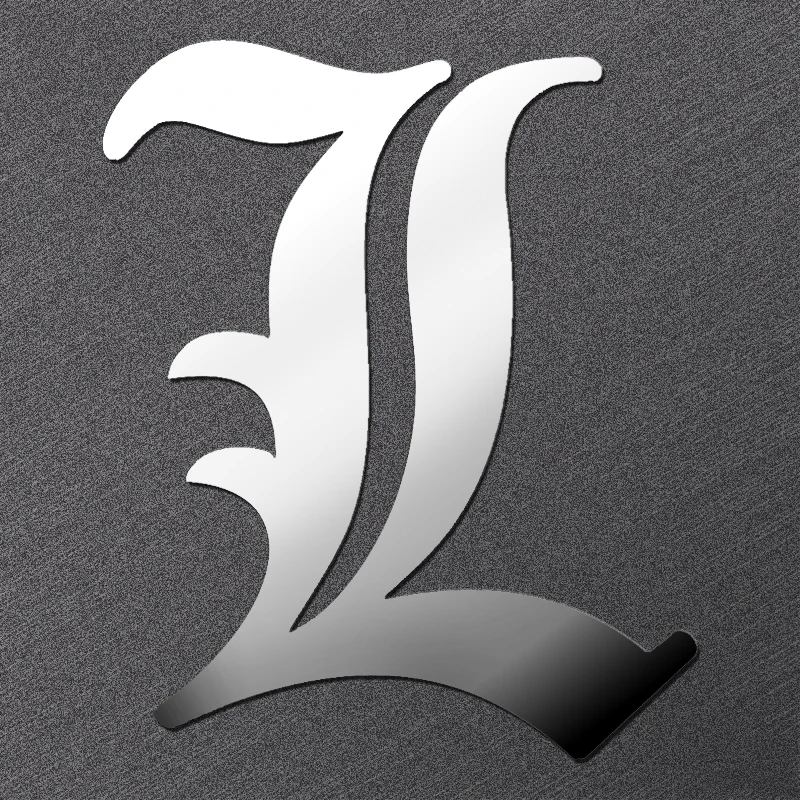 Death Note Anime Sticker DIY 3D Metal Decals Stickers for Mobile Phone Sticker for Laptop Stiker Kids Sticker toys