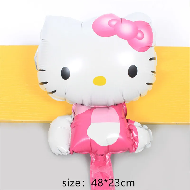 Мультфильм hat116 * 68 см Большой размер hello kitty кошка мультфильм Свадьба День рождения украшение Надувная мультяшная шляпа