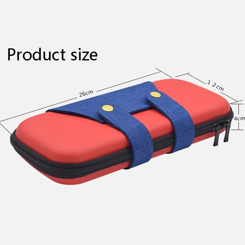 5 in 1 Gaming Console Storage Bag for Nintend Switch NS Case for Nintendo Switch +Hard Shell + Temp - 32974424385