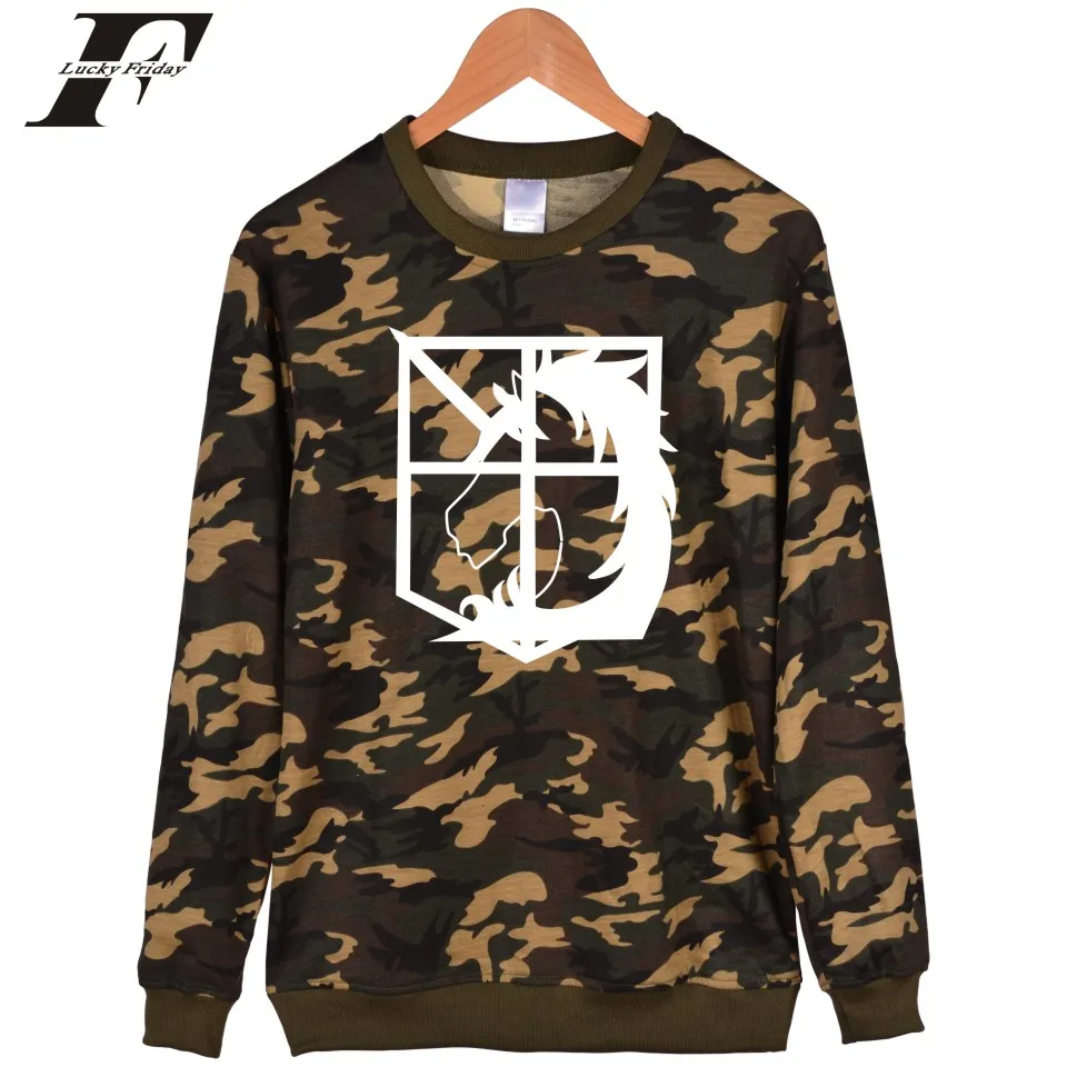 Толстовка Мужская/женская с принтом атака на Титанов|attack on titan hoodie|camouflage hoodieattack |