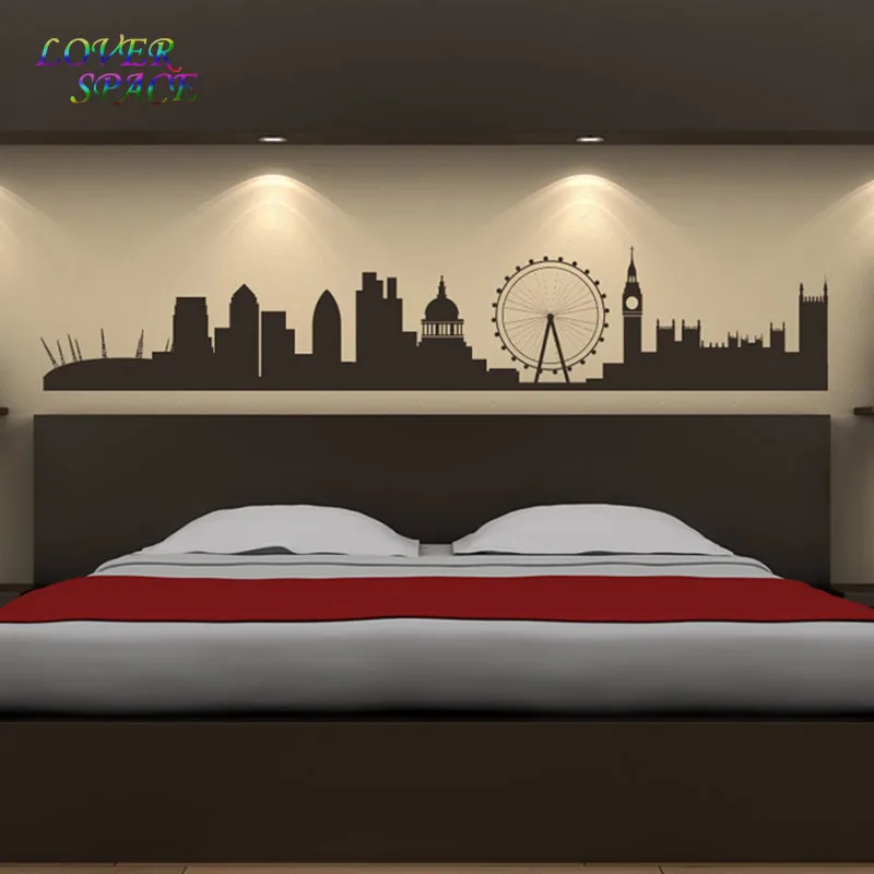 London Landmarks Wall Sticker Skyline Wall art  Living room 