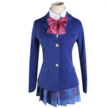 

Free Shipping Love Live School Uniform Cosplay Costume Female Daily Cosplay Costume Women'sClothing Cosplay For Halloween