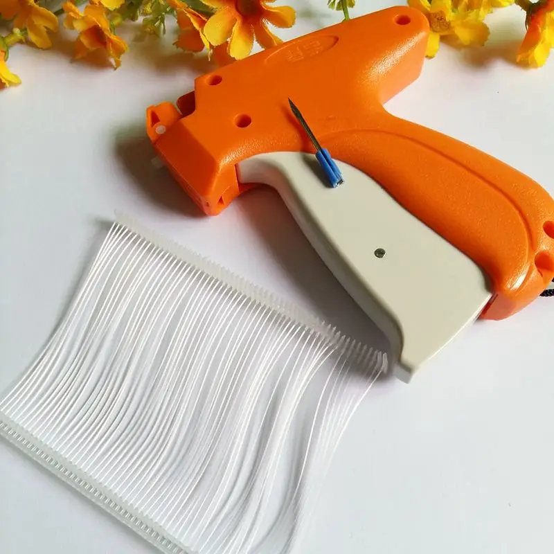 1pcs Tag Gun + 1000 or 5000 pcs 75mm Transparent Barbs Garment Price