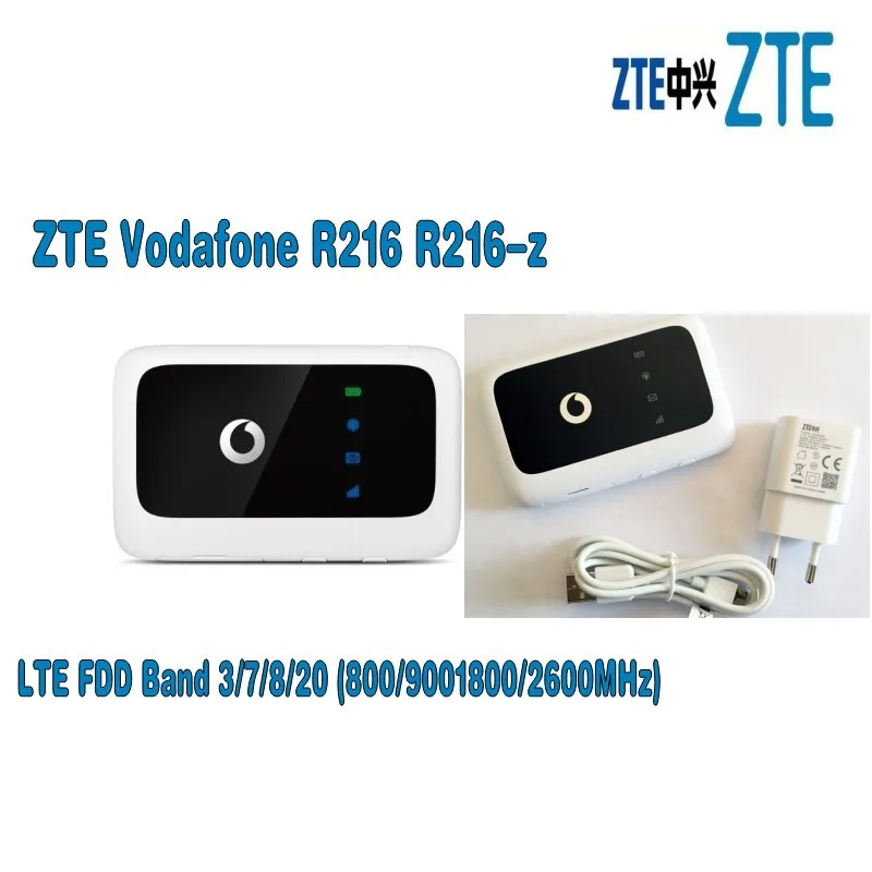 Лот из 10 шт. разблокирована zte Vodafone R216 R216-z с антенной 4 г LTE 150 Мбит/с мобильной точки доступа карманный маршрутизатор