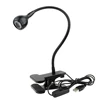 Lámpara de mesa Led con protección para los ojos, Flexible, con abrazadera, lectura de libros, Clip USB, luz de escritorio, dormitorio, iluminación nocturna ► Foto 1/6